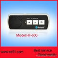 TTS function Bluetooth Handsfree car kit HF-600 5