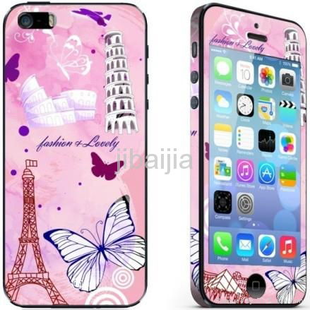 Cartoon skin sticker for Iphone 5S