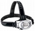 8 LED headlamp