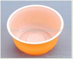 Plastic soup bowl