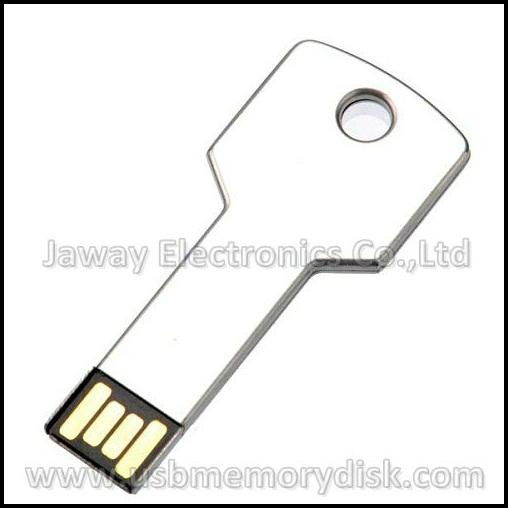 Wholesale 1GB Metal Key Shaped USB Flash Memory Disk Drive 3