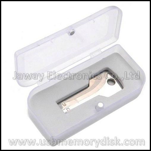 Wholesale 1GB Metal Key Shaped USB Flash Memory Disk Drive 5