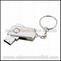 Hotsell Mini Metal Swivel Keyring USB Mass Storage Device Memory Thumb Drive 2