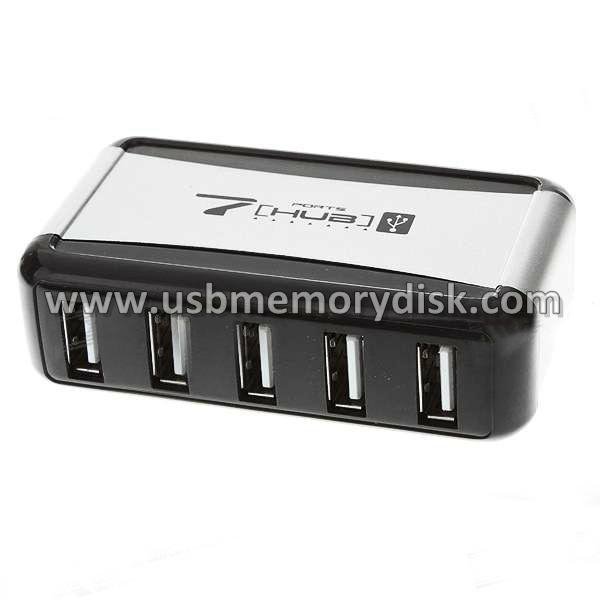 High Speed 7-Port USB 2.0 Hub with Vertical Stand(110~240V AC Adapter) 4