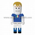 Custom Football Player People USB 2.0 Flash Drive 2