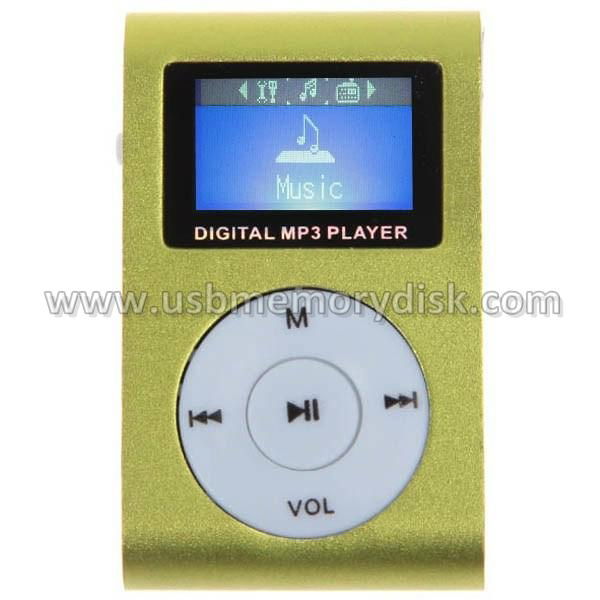 Portable LCD Rechargeable Digital Clip MP3 Music Player