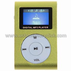 Portable LCD Rechargeable Digital Clip MP3 Music Player