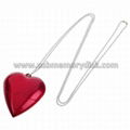 Plastic Heart Shape USB Memory Stick Pendrive 4