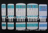 Multi-drug screen test panel with CE