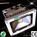 IP65 Garden Outdoor 90lm/w cool white/ warm white led flood light 10w