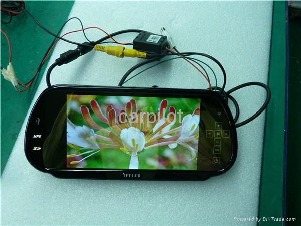 7“ Rear View Mirror Monitor with Digital Panel 2