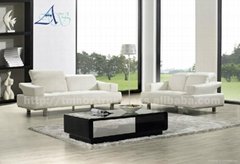 Afosngised Modern Design Leather Sofa