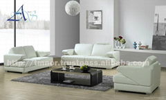 Afosngised Genuine Leather Sofa