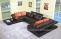 Afosngised Leather Corner Sofa 2