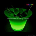 led rechargeable ice bucket,led bucket