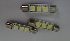 37mm SMD 3LED 5050 T10/ Festoon BULB-CANBUS