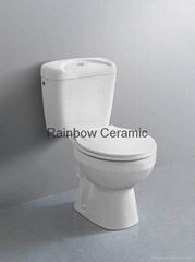 Ceramic Two Piece Toilet