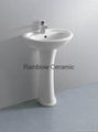 Ceramic Basin with pedestal