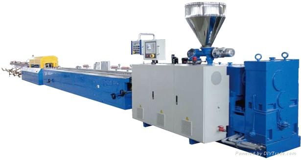 Small profile extrusion line 