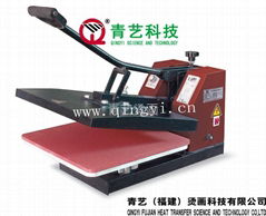 Manual heat transfer machine 