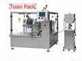 Liquid pouch filling machine