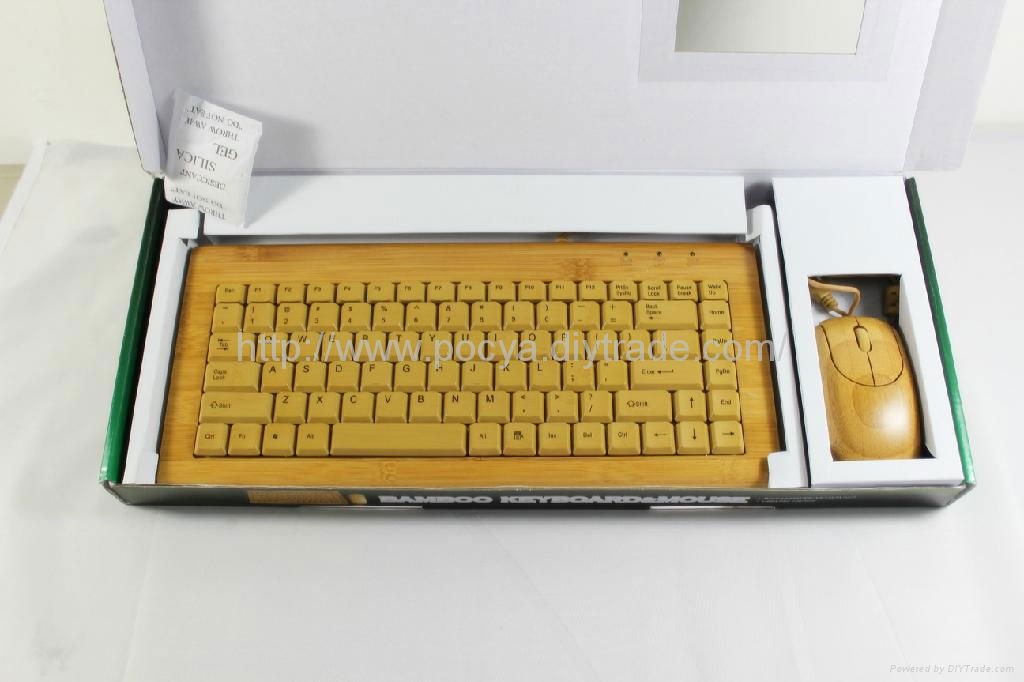 Bamboo keyboard