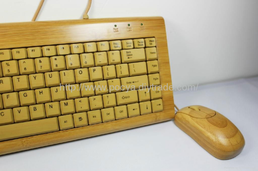 Bamboo keyboard 3