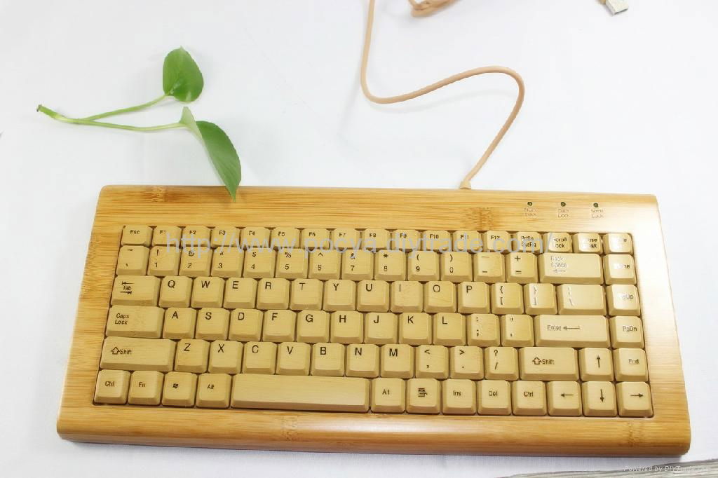 Bamboo keyboard 4