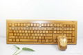 Bamboo keyboard 108keys  with bamboo