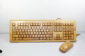 Bamboo keyboard 109keys  with bamboo original color  1