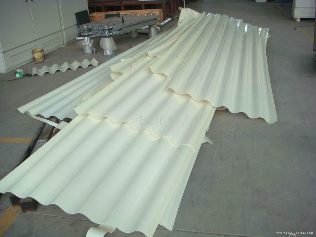 PVC roof tile line 4