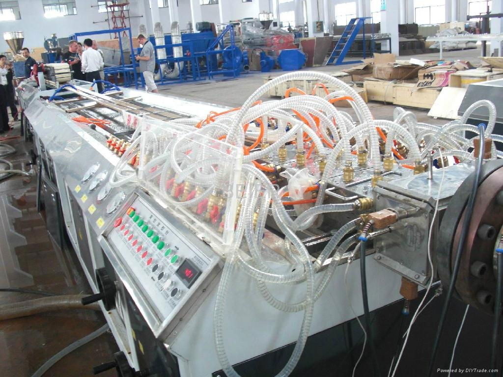 PVC and WPC profile extrusion line 2