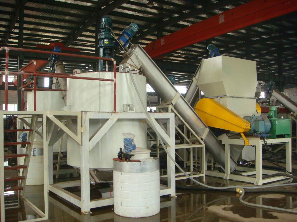 PET washing and crushing line 3