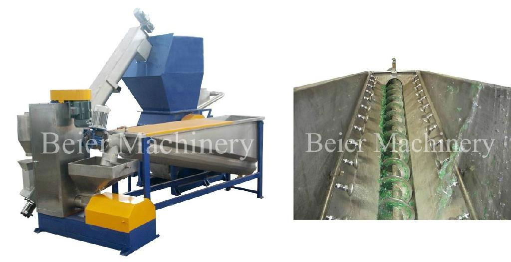 PET washing and crushing line 4