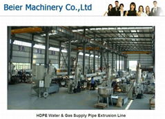 HDPE Water & Gas Supply Pipe Extrusion