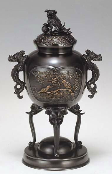 bronze - Incense lamp