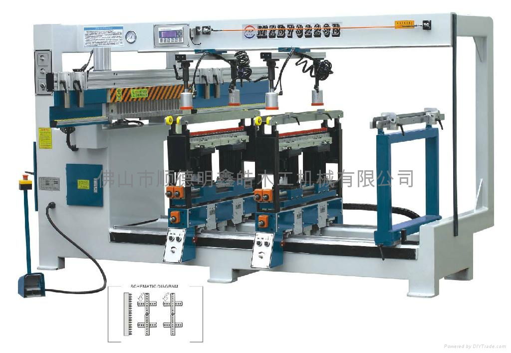 Woodworking multi drilling machine