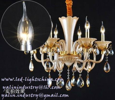 E14 LED candle lamp for chandelier 5