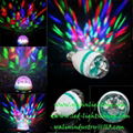 rotating RGB LED bulb light for disco party 4