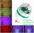 rotating RGB LED bulb light for disco party 5