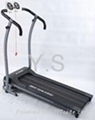 dual display panel characteritic motorized treadmill