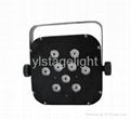 New 4 in 1 LED Stage light RGBW Flat LED