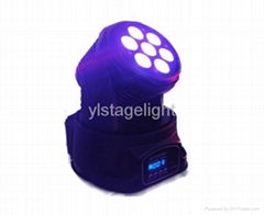 New 7*10W RGBA LED Mini Moving Head Wash