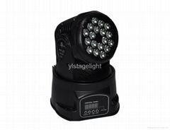 Hot selling Stage Light 18*1W Mini LED Moving Head