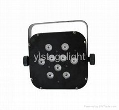 Silm Flat LED PAR64 CAN American Dj light 9*10W
