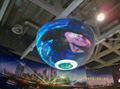 P8 indoor full color ball screen