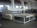 HY-A semi automatic printer slotter with die cutting machine 3