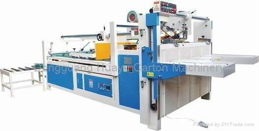 HY-ZXJ semi automatic type carton folder gluer