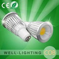 cob led spot light 7W GU10 AC220V