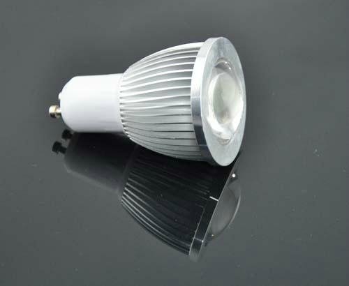 cob led spot light 7W GU10 AC220V Dimmable support,bulb light 7w  2